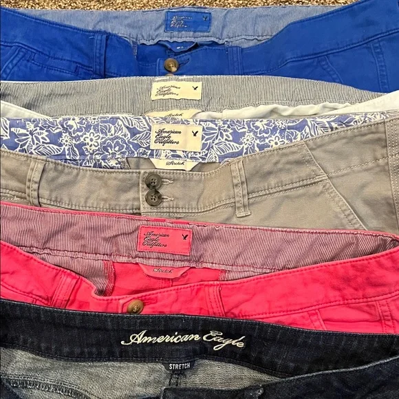 American Eagle Outfitters Women's Shorts - Blue, Pink, light blue, Gray, Black - Picture 5 of 5